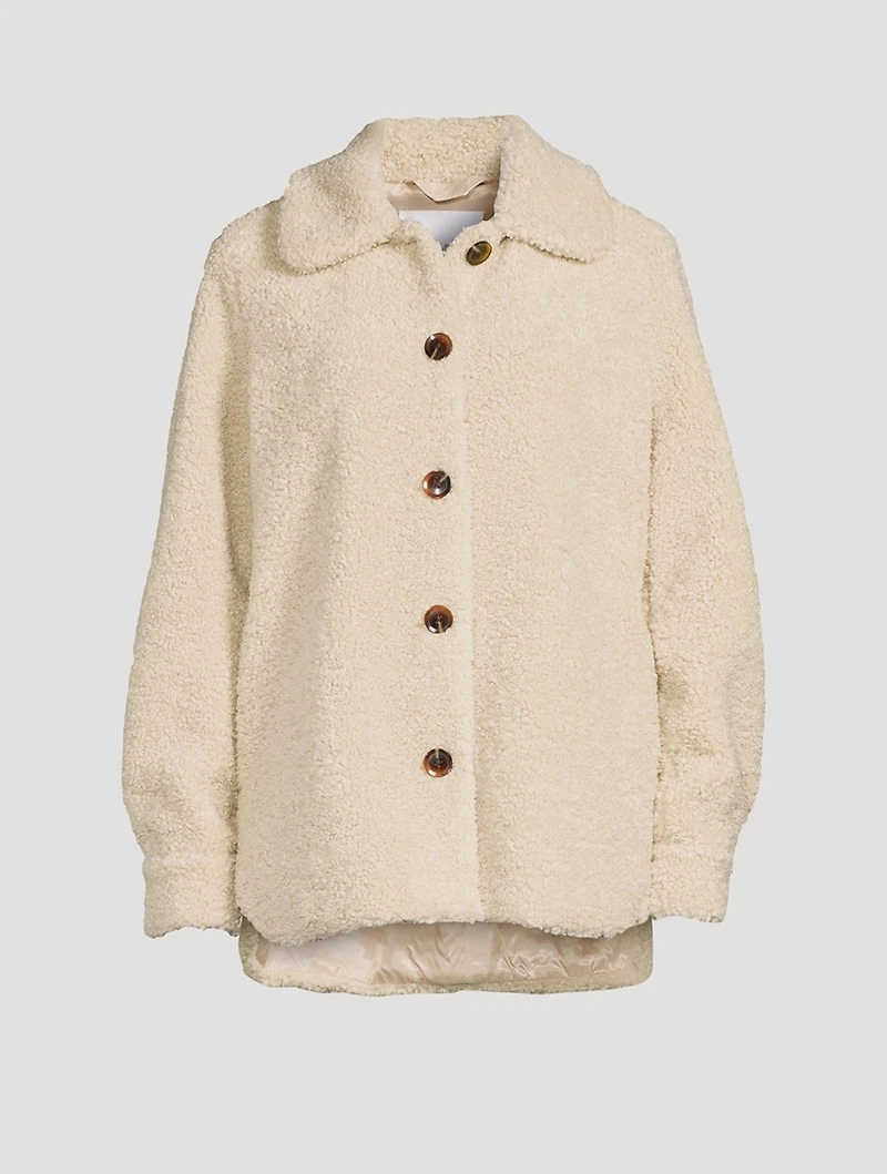 Aylin Teddy Shirt Jacket