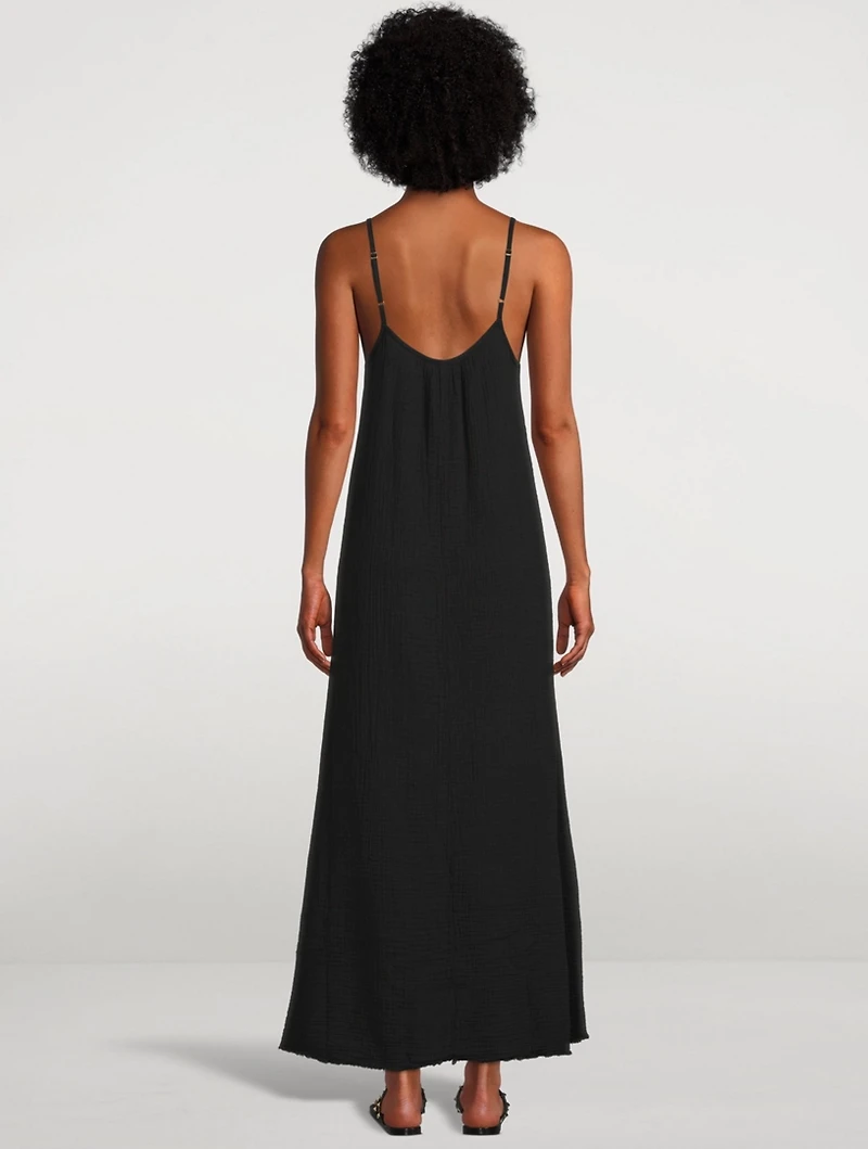 Lila Cotton Long Dress
