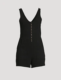 Gidget Cotton Utility Romper