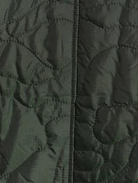 Quilted Recycled Ripstop Cape