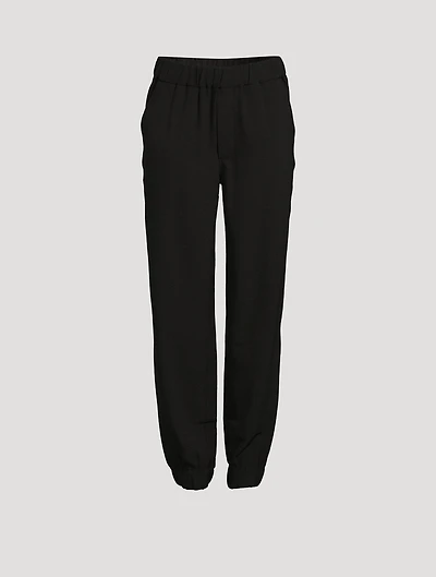 Heavy Crepe Joggers