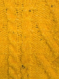 Half-Zip Cable-Knit Sweater