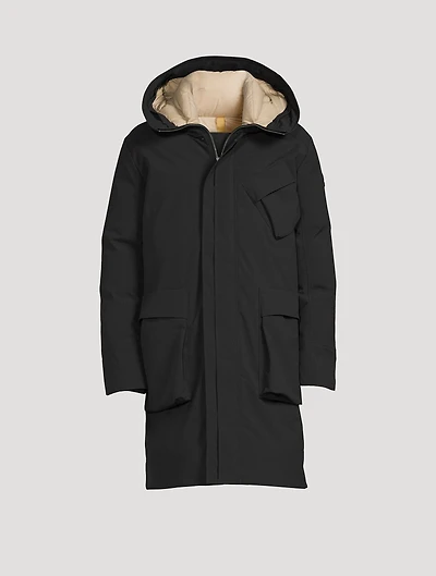 Jonas Mid-Length Down Coat With Hood