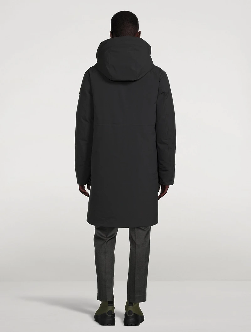 Jonas Mid-Length Down Coat With Hood