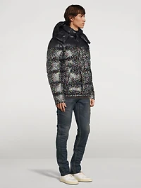 Misto Down Puffer Jacket Floral Print