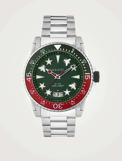 Dive Stainless Steel Bracelet Watch