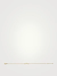 Link To Love 18K Gold Bar Bracelet