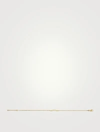 Link To Love 18K Gold Bar Bracelet