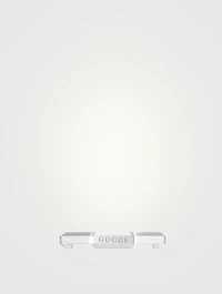 18K White Gold Link To Love Ring With Diamonds