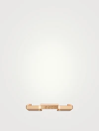 Link To Love 18K Rose Gold Mirrored Ring