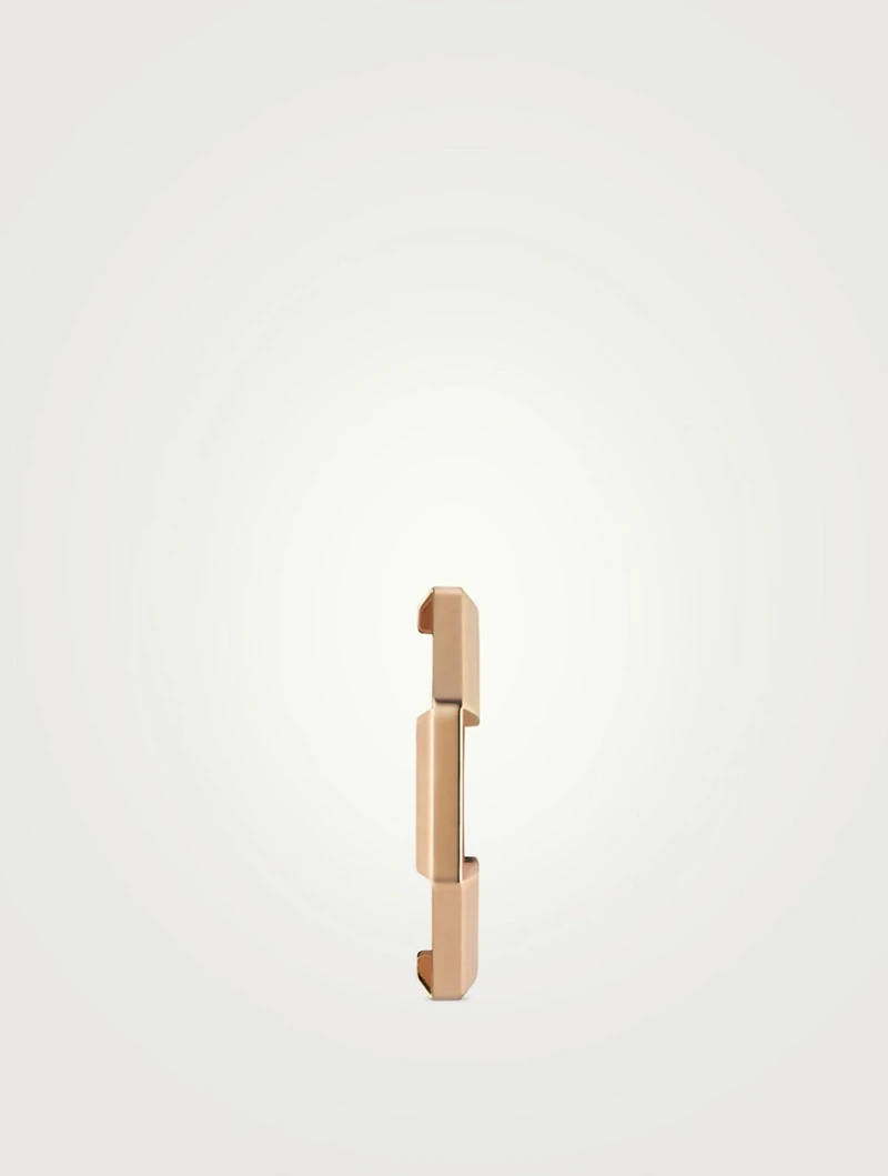 Link To Love 18K Rose Gold Mirrored Ring