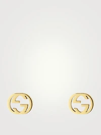 Interlocking G 18K Gold Earrings