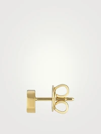 Interlocking G 18K Gold Earrings