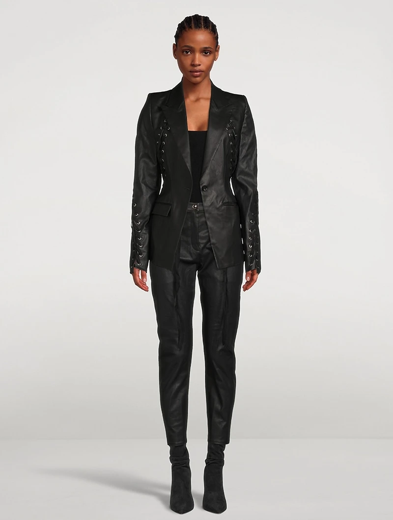 El Topo Waxed Cigarette Jeans