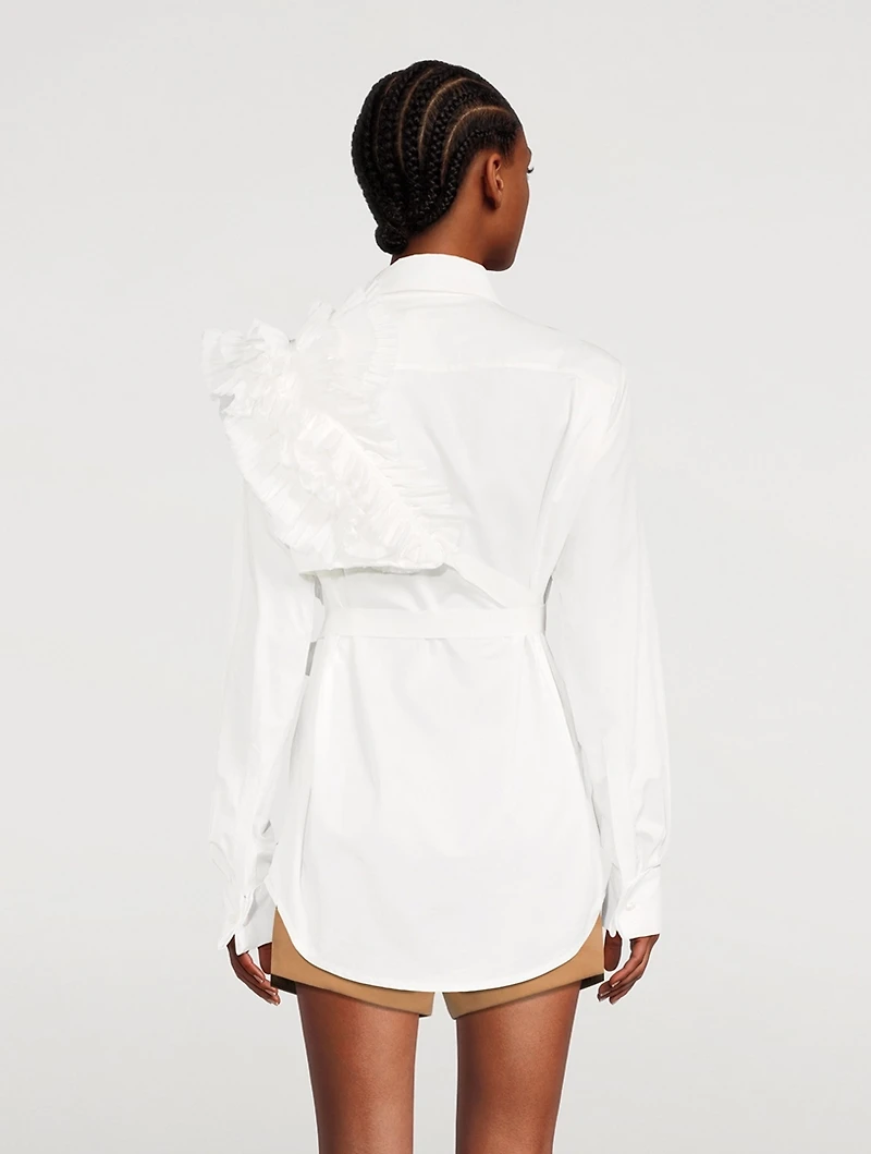 Catalina Ruffled Harness Shirt