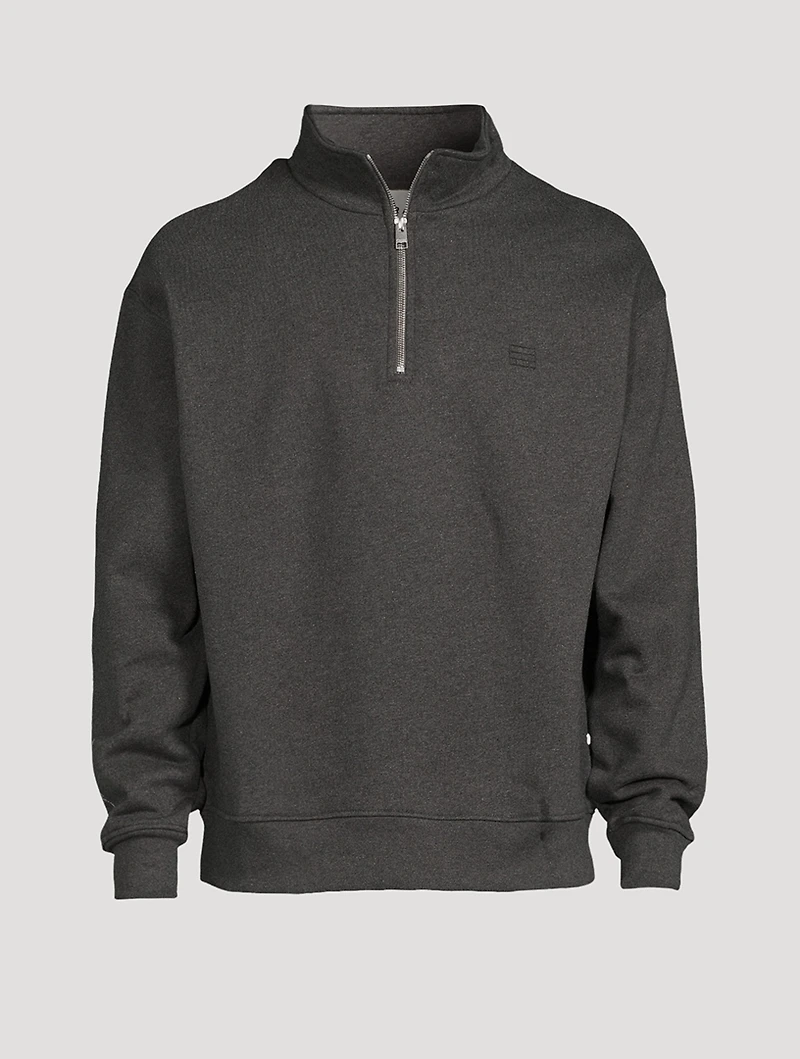 Essential Fleece Half-Zip Sweater