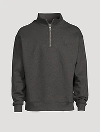 Essential Fleece Half-Zip Sweater