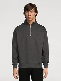 Essential Fleece Half-Zip Sweater