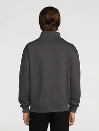 Essential Fleece Half-Zip Sweater