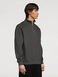 Essential Fleece Half-Zip Sweater