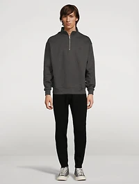 Essential Fleece Half-Zip Sweater
