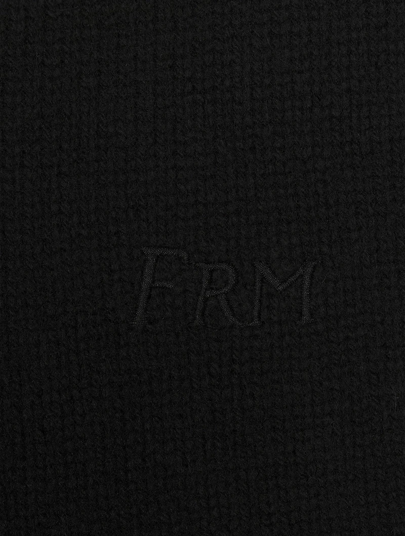Wool Knit Hoodie