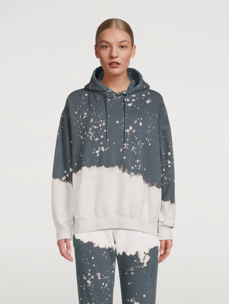Acid Wash Oversized Hoodie