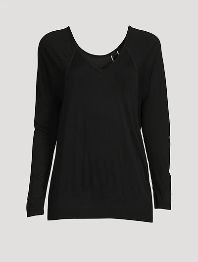 Mindful Seamless Reversible Yoga Top