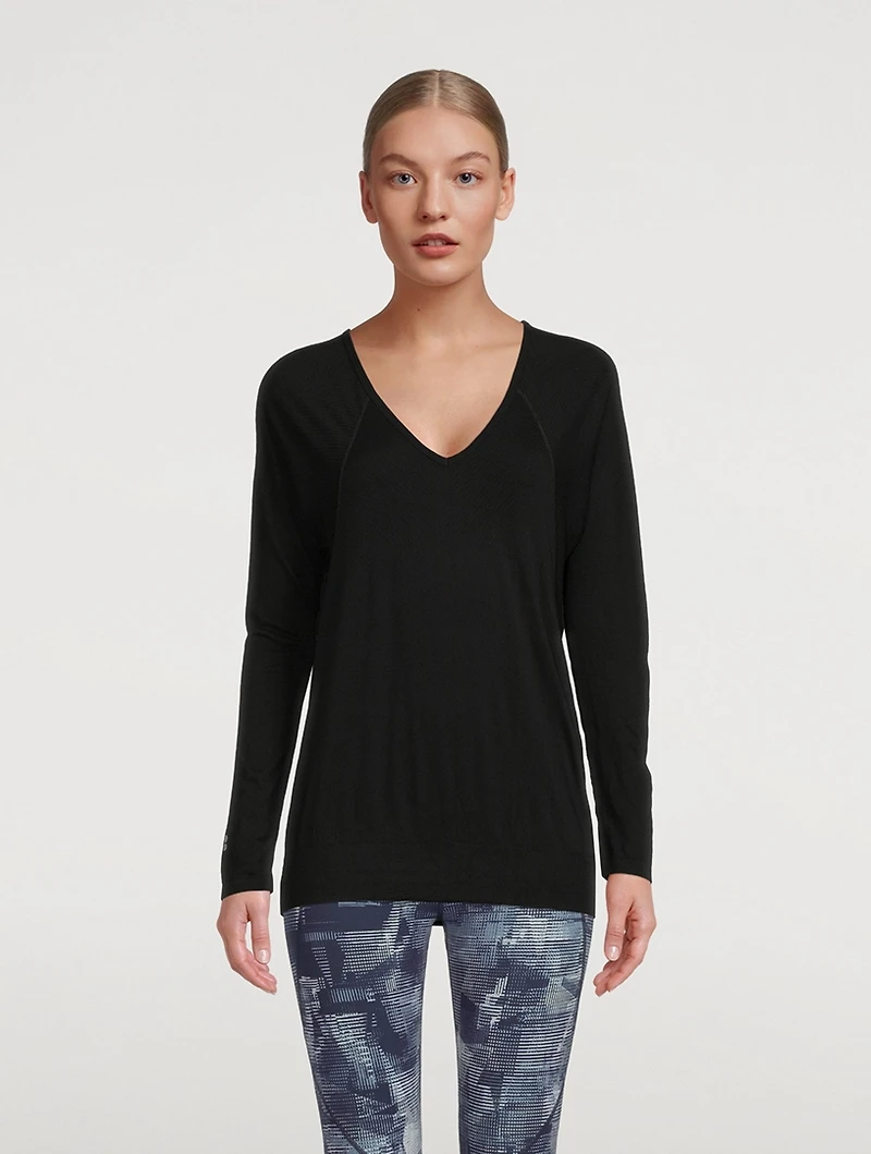 Mindful Seamless Reversible Yoga Top