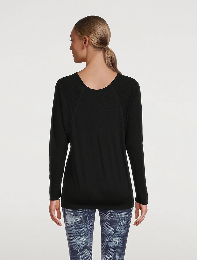Mindful Seamless Reversible Yoga Top