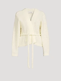 Wool Bouclé Dolman Cardigan