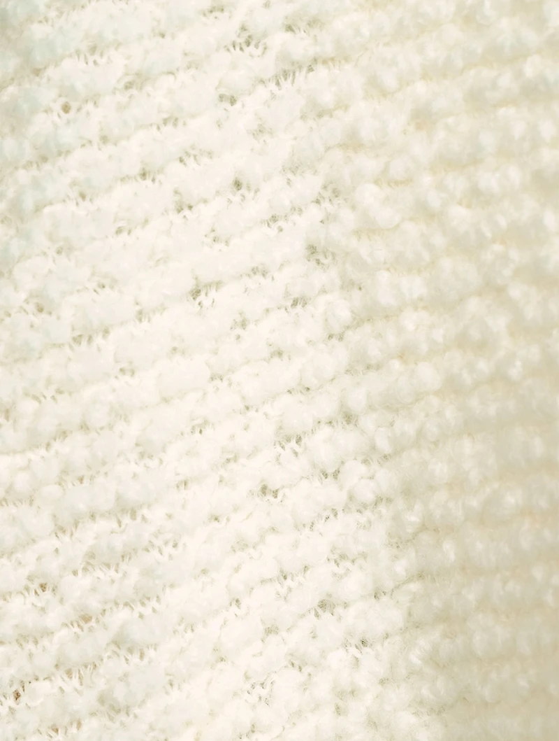Wool Bouclé Dolman Cardigan