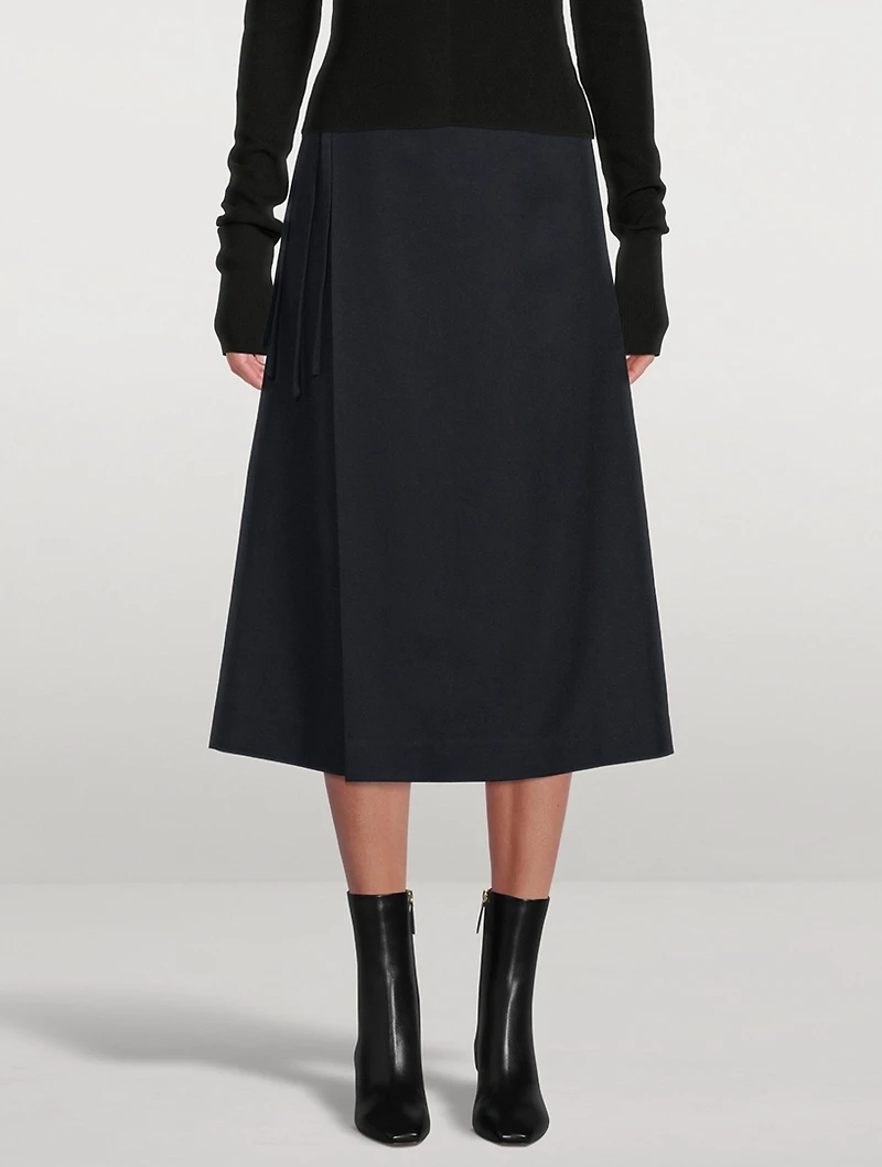 Midi Wrap Pants
