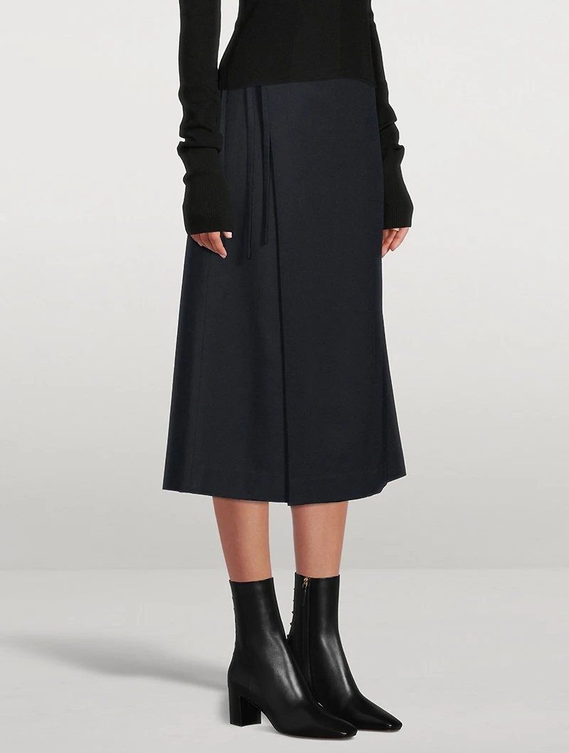 Midi Wrap Pants