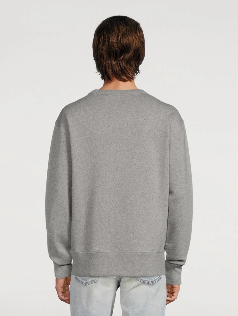 Cotton Crewneck Sweatshirt