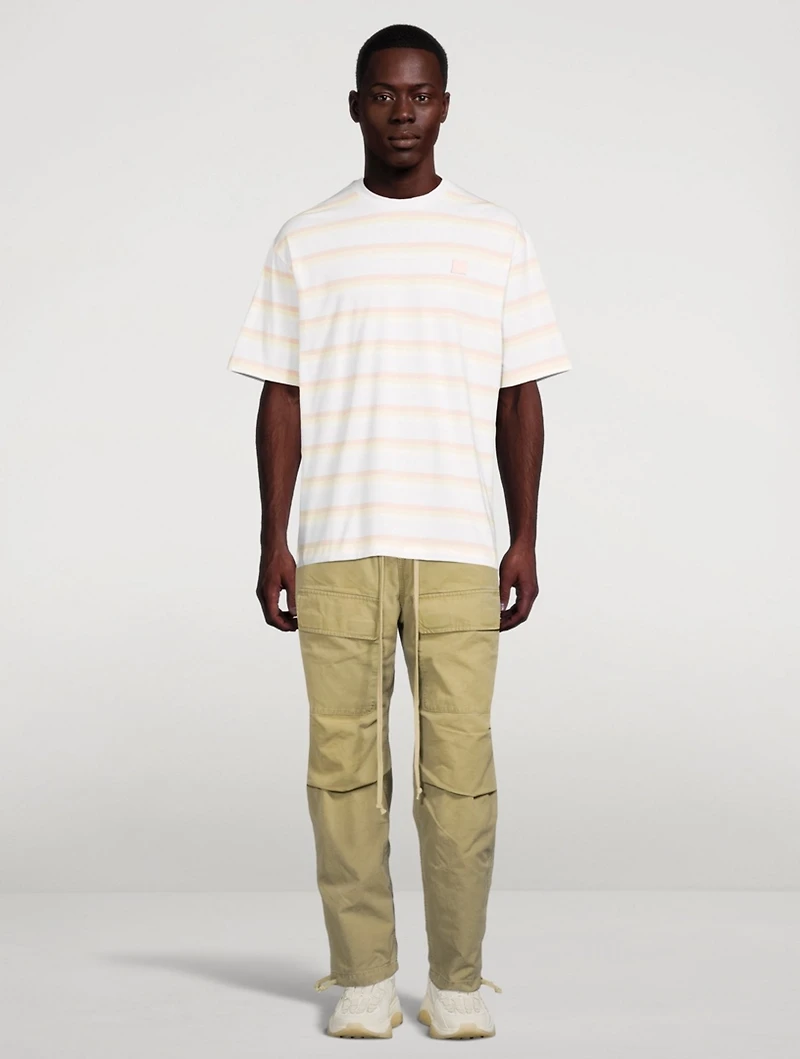 Relaxed T-Shirt Striped Print