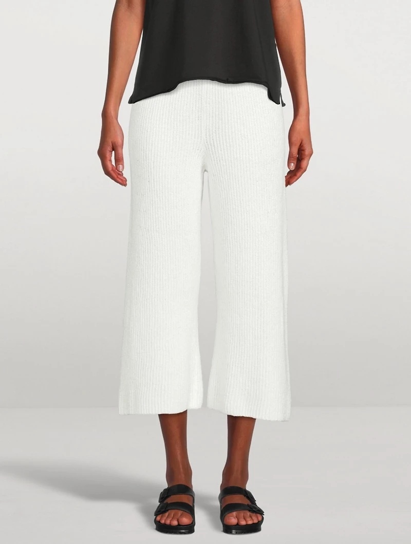 Sunny Wide-Leg Crop Pants