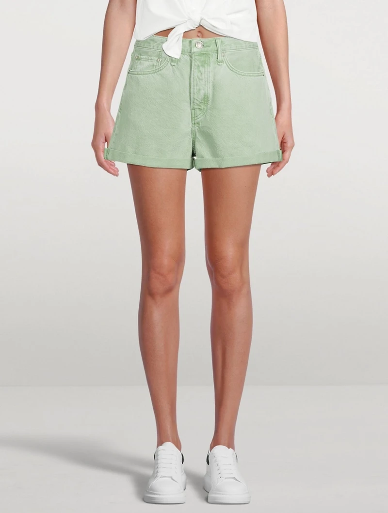 Maya High-Waisted Shorty Shorts