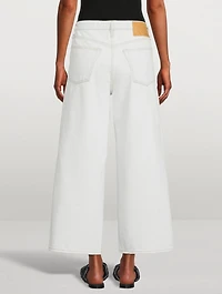 Maya High-Waisted Wide Ankle Jeans