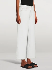 Maya High-Waisted Wide Ankle Jeans