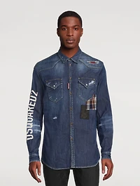 Dan Patchwork Relaxed Shirt