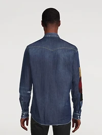 Dan Patchwork Relaxed Shirt
