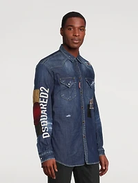 Dan Patchwork Relaxed Shirt