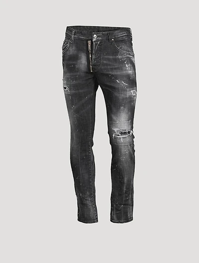 Skater Jeans With Zipper
