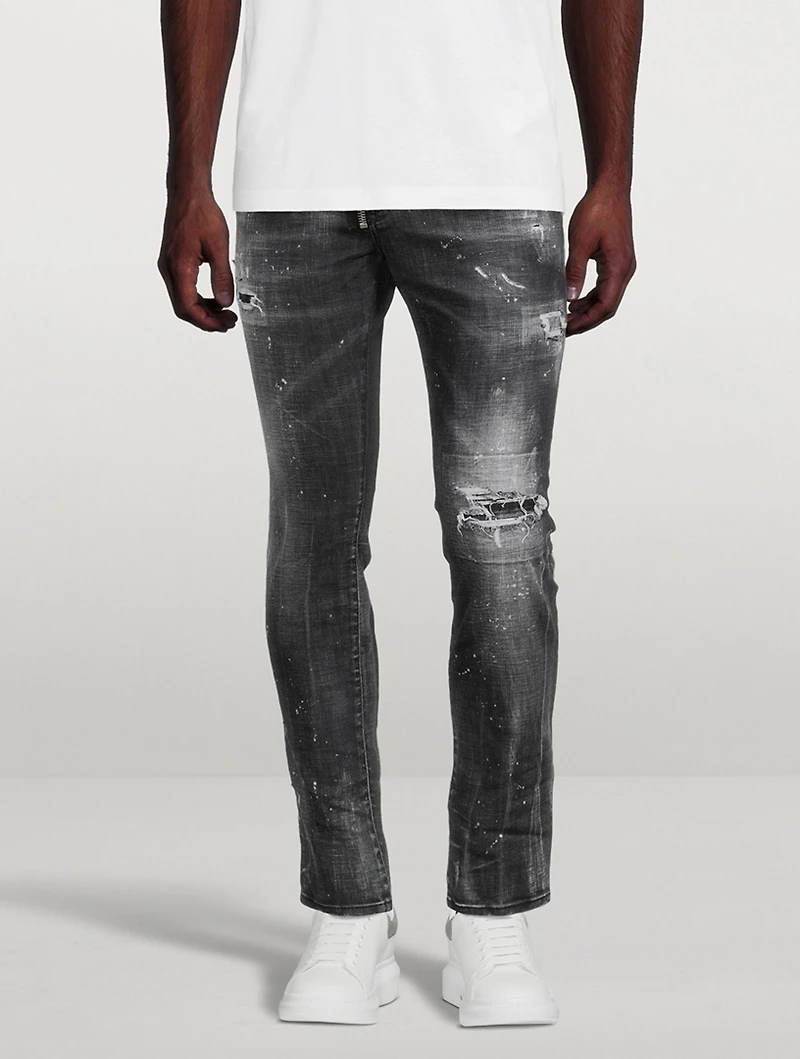 Skater Jeans With Zipper