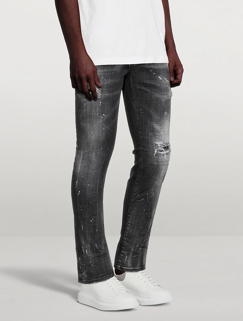 Skater Jeans With Zipper