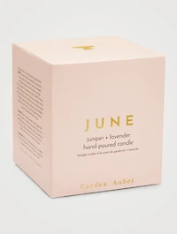 June Juniper & Lavender Candle