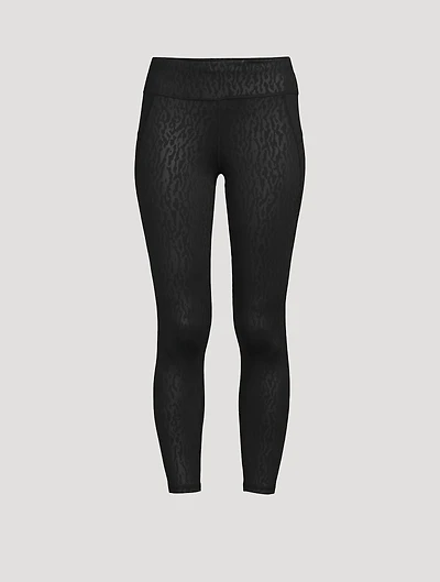 All Day 7/8 Leggings Embossed Animal Print
