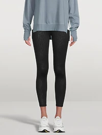 All Day 7/8 Leggings Embossed Animal Print