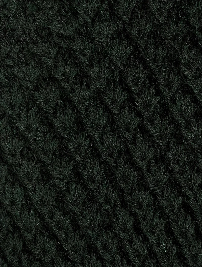 Mia Wool Cable Knit Cropped Sweater